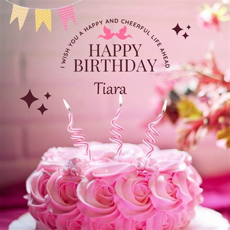 happy birthday tiara|More.